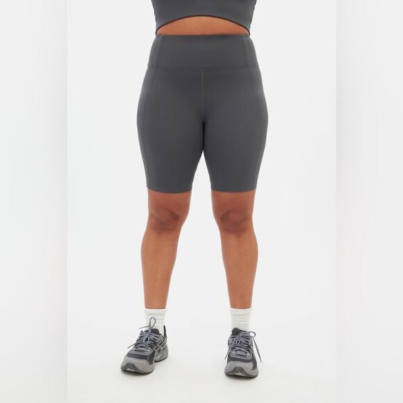Girlfriend Collective Moon High-Rise Bike Short Small - Picture 1 of 16